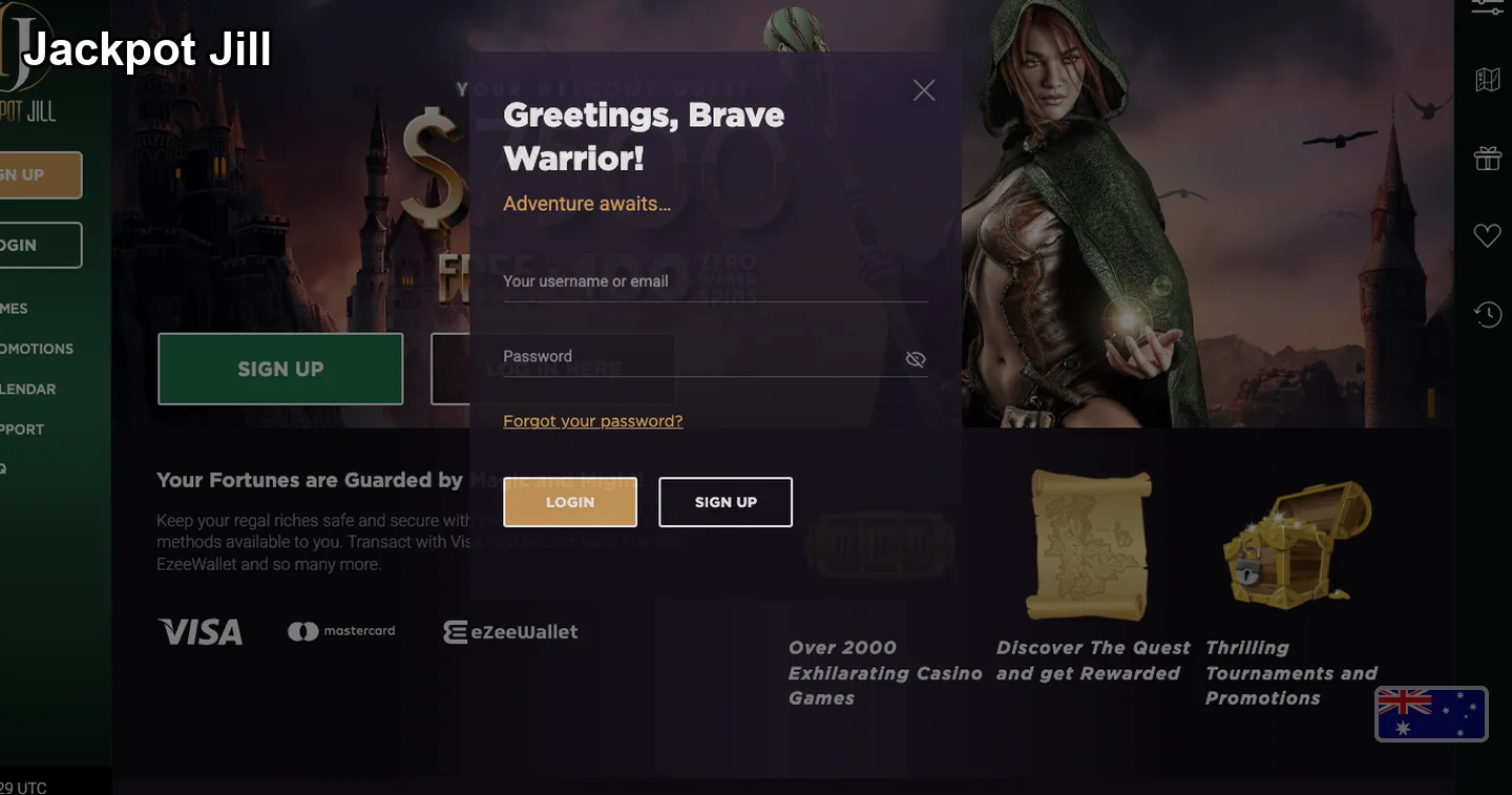 login – Jackpot Jill